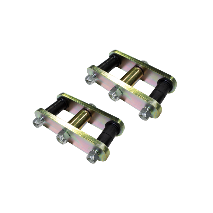 Fishbone Offroad FB27222 3/4" Front or Rear Greaseable Shackles for 55-75 Jeep CJ-5