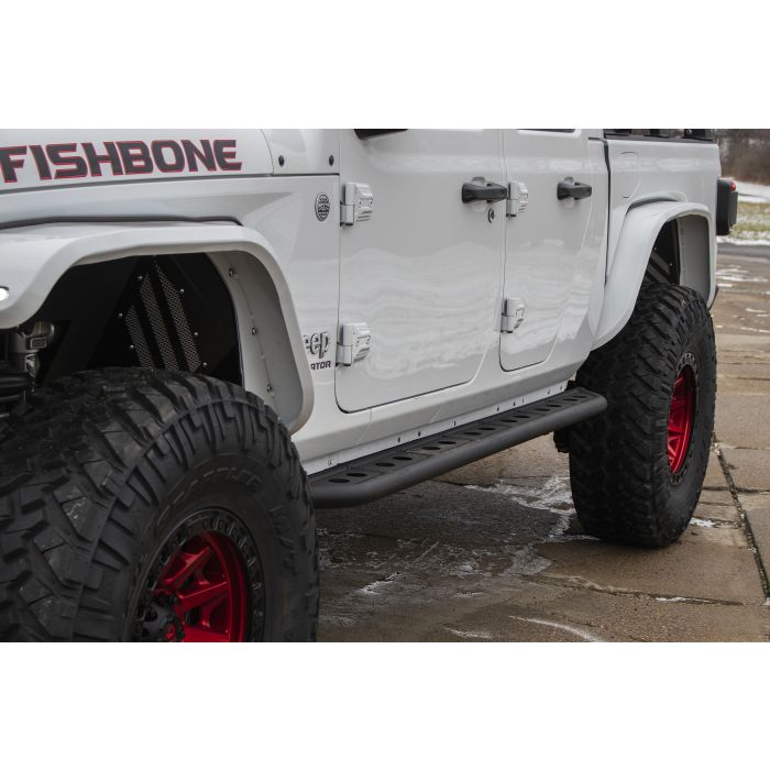 Fishbone Offroad FB23143 Step Sliders for 20-22 Jeep Gladiator JT