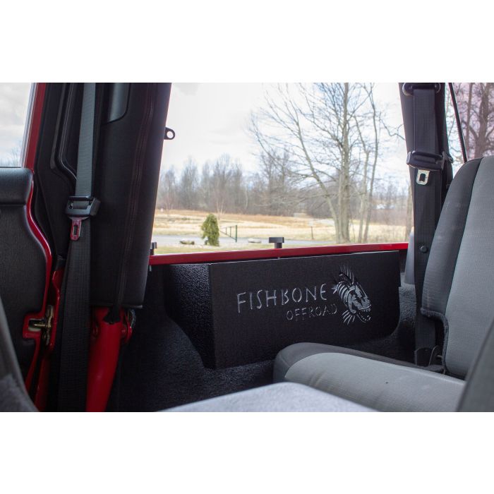 Fishbone Offroad  Wheel Well Bins for 97-06 Jeep Wrangler TJ