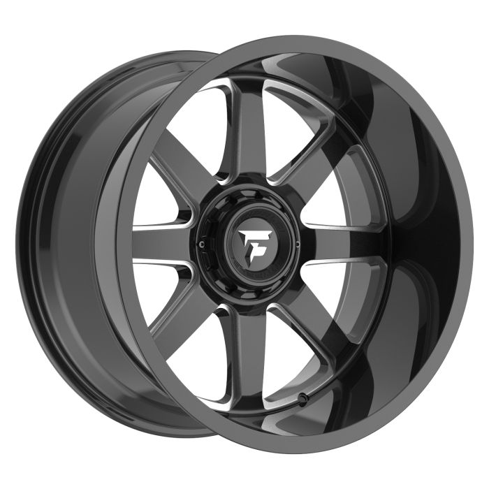 FA16-189051427P12BM - FITTIPALDI OFF ROAD FA16BM 18X9 - 5X4.5/5X5 BS 5.5-GLOSS BLACK MILLED