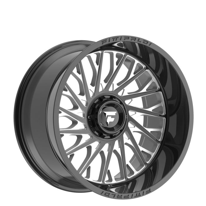 FA08-209052735P18BM - FITTIPALDI OFF ROAD FA08 20X9 - 5X5 BS 5.7 -GLOSS BLACK MILLED