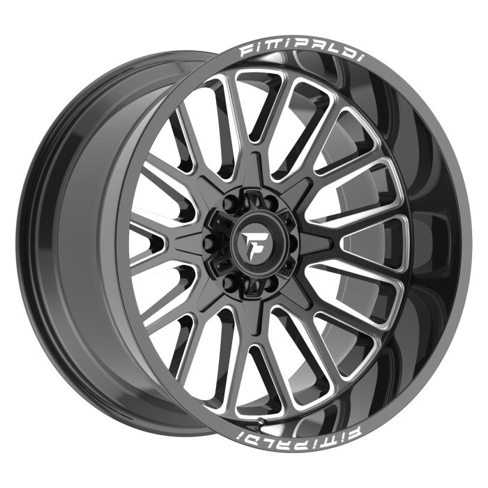 FA18-201052739N19BM - FITTIPALDI OFF ROAD FA18BM 20X10- 5X5/5X5.5 BS 4.8 -GLOSS BLACK MILLED