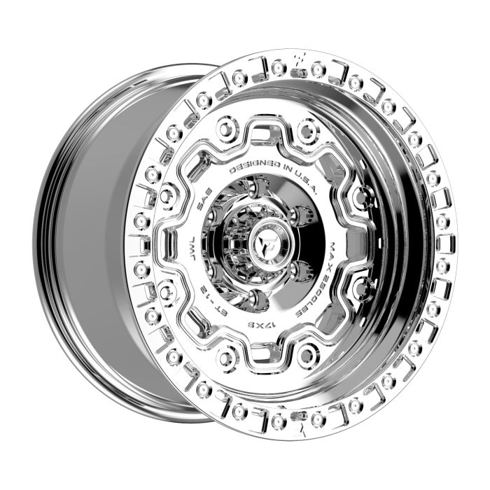 FT100-17905127N12MC - FITTIPALDI OFFROAD FT100MC 17X9 - 5X5 BS 4.5 -MIRROR COAT