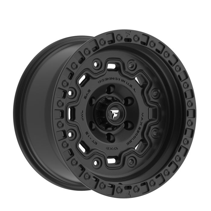 FT100-20905127Q00SB - FITTIPALDI OFF ROAD FT100SB 20X9 - 5X5 BS 5.0 -SATIN BLACK