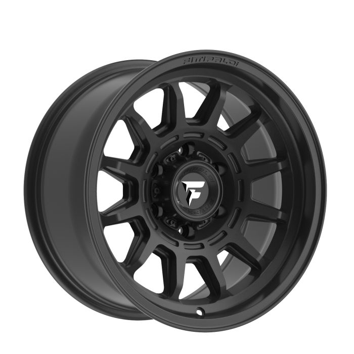 FT102-17855127Q00SB - FITTIPALDI OFFROAD FT102SB 17X8.5 - 5X5 BS 4.8 -SATIN BLACK