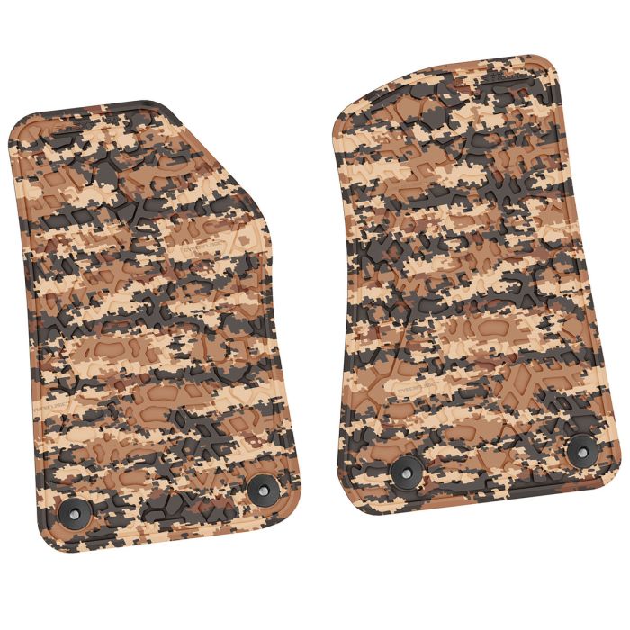 18-24 Jeep JL 2 Dr/Gladiator Front -Tire Tread/Scorched Earth Scene - Cyberflage