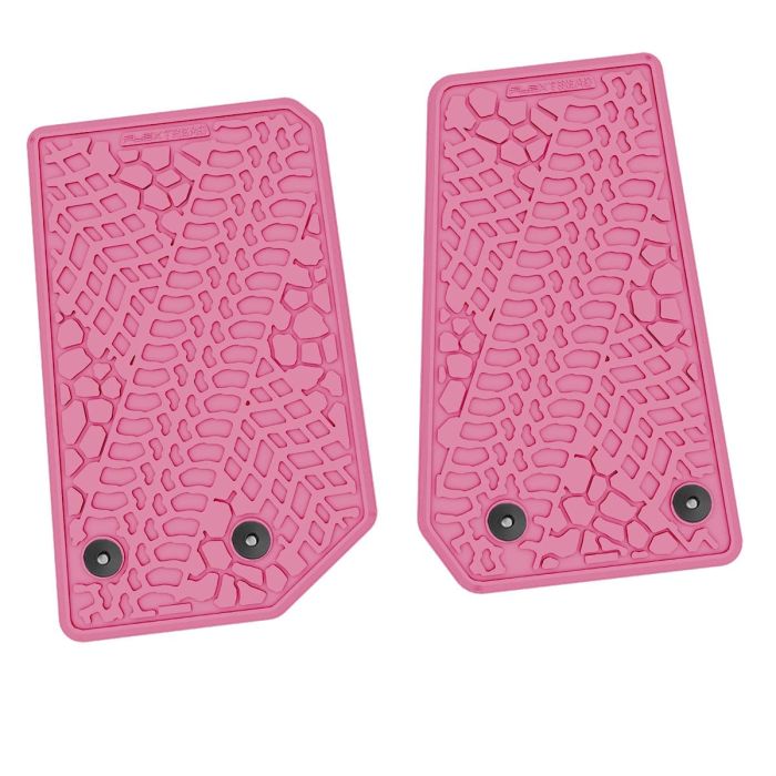 14-18 Jeep JK Front -Tire Tread/Scorched Earth Scene - Pink