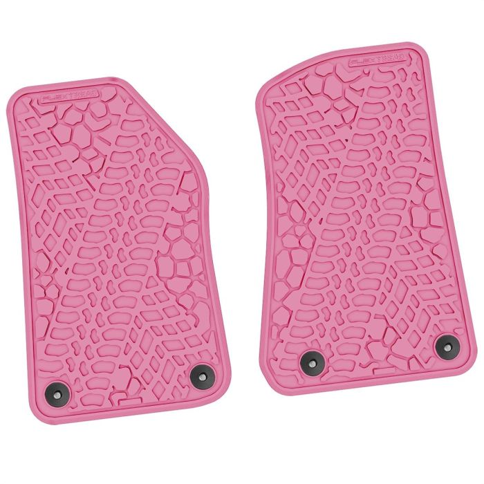 18-24 Jeep JL/Gladiator Front -Tire Tread/Scorched Earth Scene - Pink