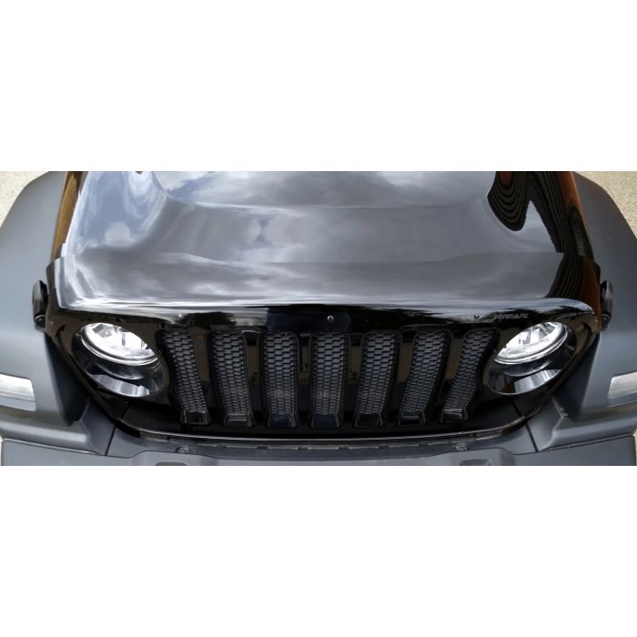 Focus Auto Design Inc. HD7W18 FormFit Hood Protector for 18-22 Jeep Wrangler JL & Gladiator JT
