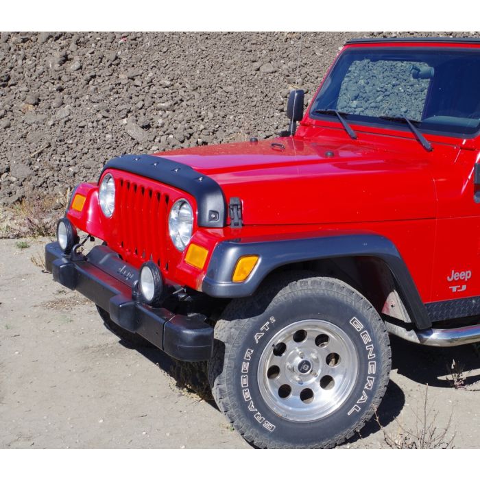 Focus Auto Design Inc.  Tough Guard Hood Protection for 96-06 Jeep Wrangler TJ