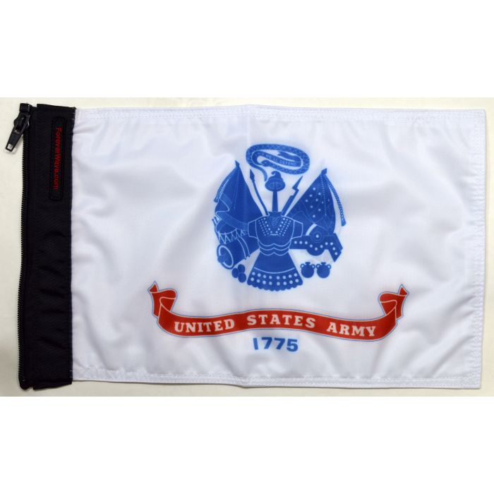 Forever Wave  12" x 18" Military Flags for Forever Wave Interchangeable Flag Mounts