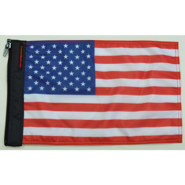 Forever Wave  12" x 18" USA & Patriotic Flags  