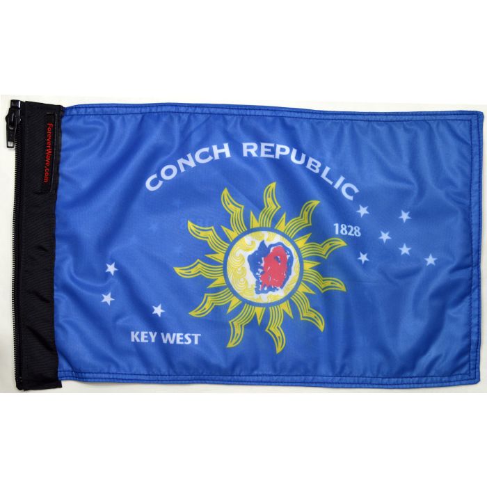 FOREVER WAVE CONCH REPUBLIC FLAG