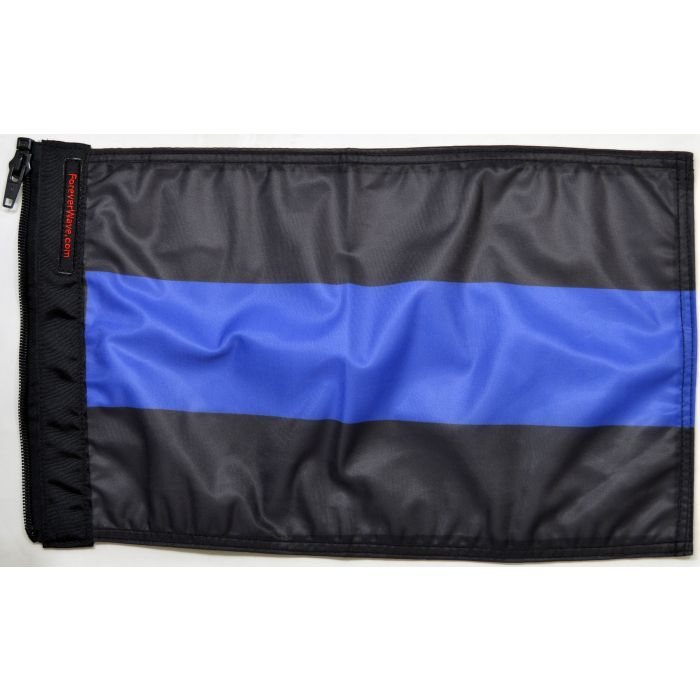 FOREVER WAVE THIN BLUE LINE FLAG