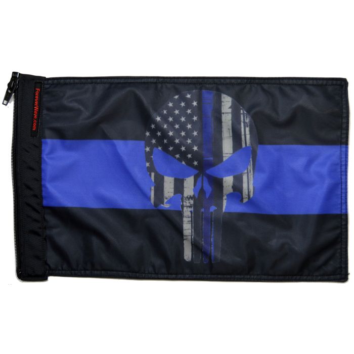 FOREVER WAVE THIN BLUE LINE PUNISHER