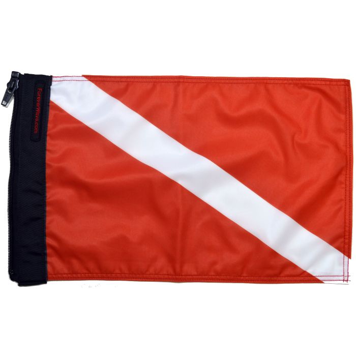 FOREVER WAVE DIVER DOWN NOVELTY FLAG