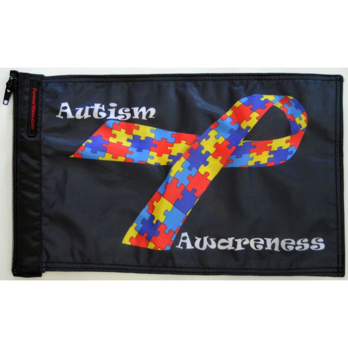 FOREVER WAVE AUTISM AWARENESS FLAG