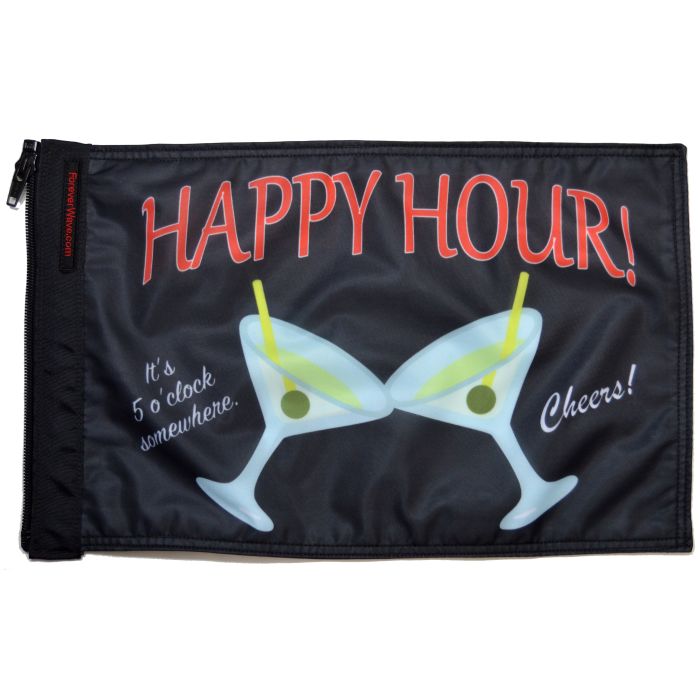FOREVER WAVE HAPPY HOUR MARTINIS FLAG