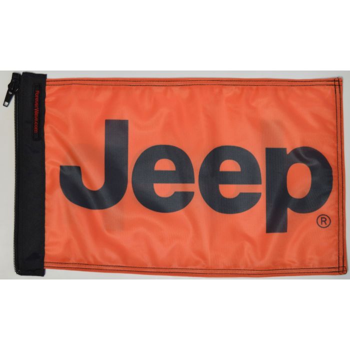 Forever Wave  12" x 18" Jeep Specialty Flags  