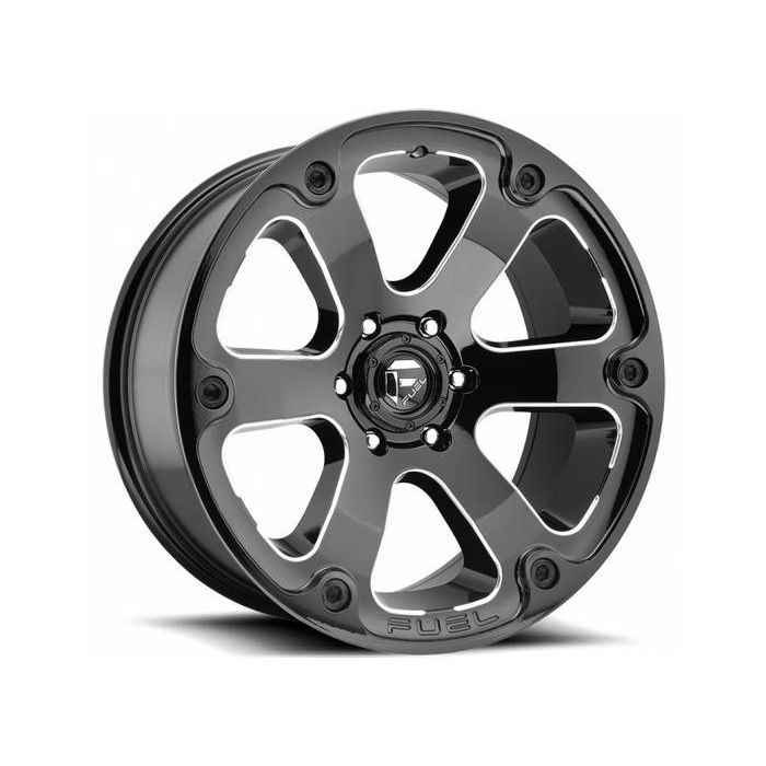 FUEL BEAST GLOSS BLK 20X10 5X5 4.75BS