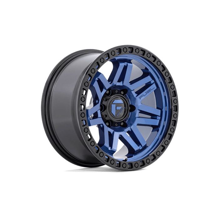 D813 17X9 6X5.5 DRK-BLUE BLK-RG -12MM