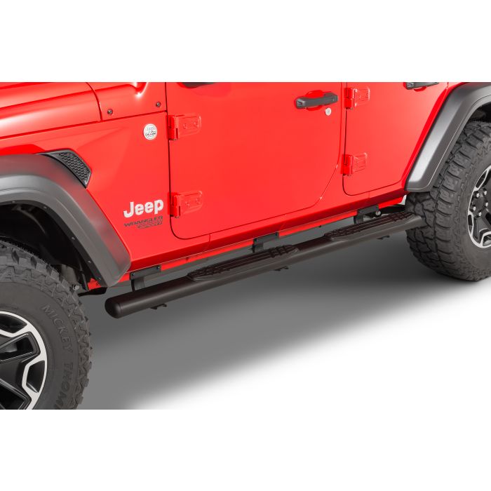 Go Rhino  1000 Series 4" Side Steps for 18-21 Jeep Wrangler JL Unlimited