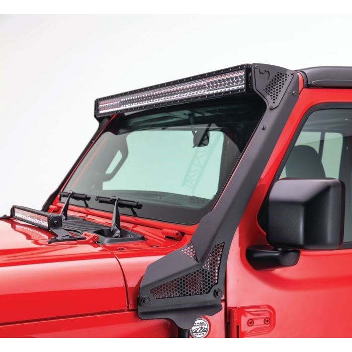 Go Rhino 730500T XE Series Windshield Light Mount for 18-22 Jeep Wrangler JL & Gladiator JT 
