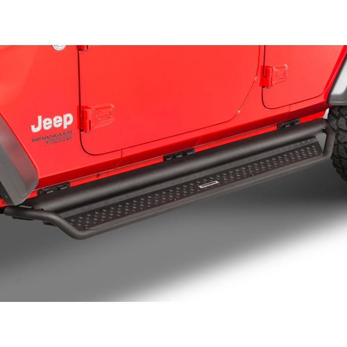 Go Rhino D14505T Dominator D1 Side Steps for 07-18 Jeep Wrangler Unlimited JK 4-Door