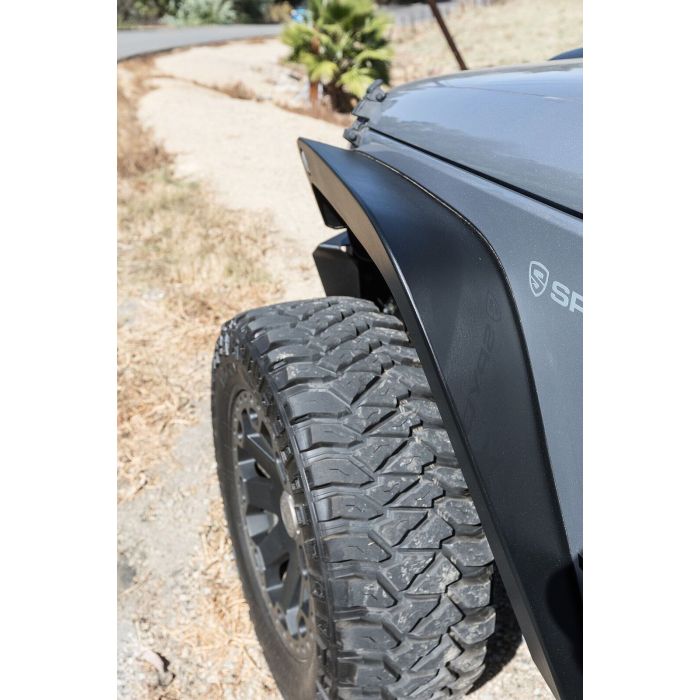 Go Rhino  Trailline Steel Front Fenders for 07-18 Jeep Wrangler JK
