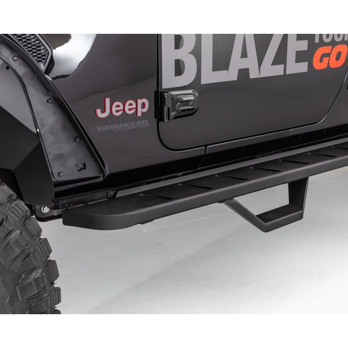 RB10 RUN BOARDS W STEP JK 2DR BEDLINER