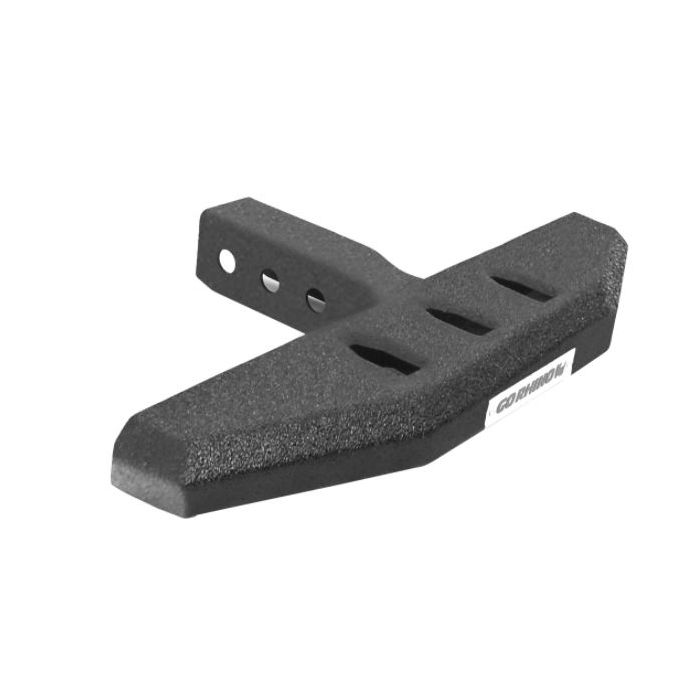 GO RHINO RB20 SLIM HITCH STEP BLK TEXT