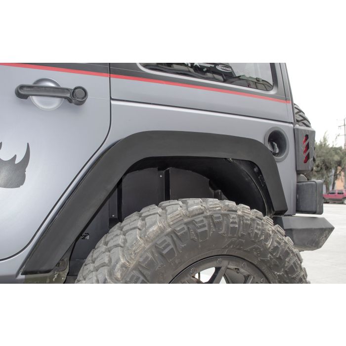 Go Rhino  Wheel Well Inner Fender Liners for 07-18 Jeep Wrangler JK