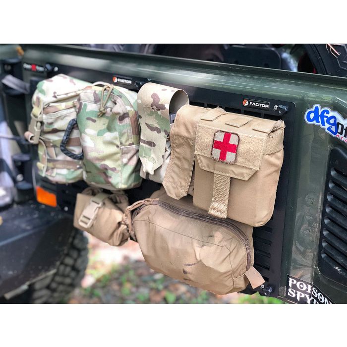 GP Factor  Tailgate MOLLE Panels for 07-18 Jeep Wrangler JK 