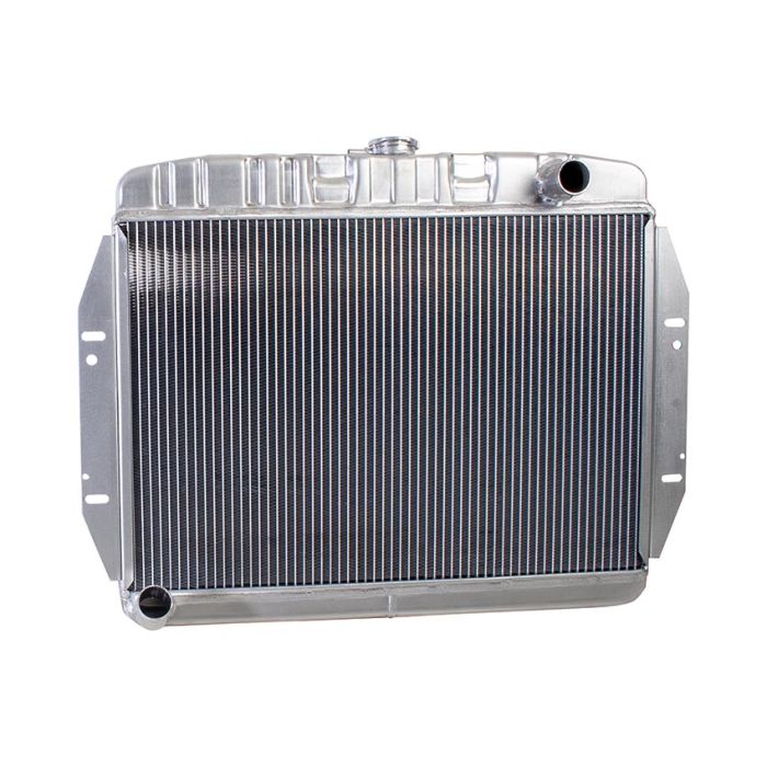 Griffin Radiator & Thermal Products 5-00160 ExactFit Series Short Aluminum Radiator with Center Filler & Manual Transmission for 73-86 Jeep CJ5, CJ7, and CJ8