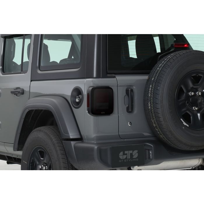 GT Styling  Taillight Covers  for 18-20 Jeep Wrangler JL with Factory LED Taillights