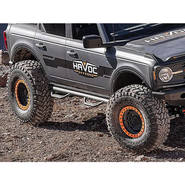 Havoc Offroad HFB-06-003 Havoc Offroad HN2 Nerf Bars  for 21-23 Ford Bronco 4-Door