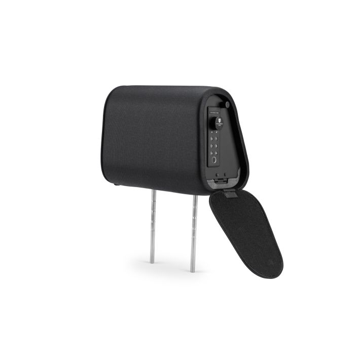 The Headrest Safe Black Cloth
