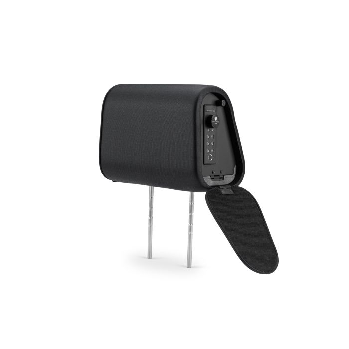 The Headrest Safe Black Cloth