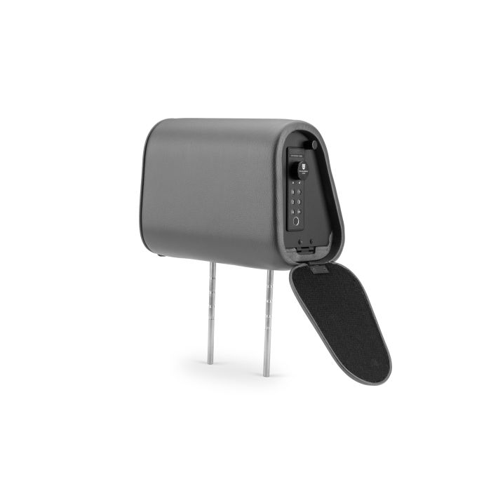 The Headrest Safe Dark Gray Vinyl