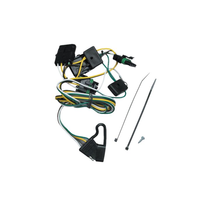 Hidden Hitch 118356 T-One Hitch Wiring Kit for 91-97 Jeep Wrangler TJ & YJ