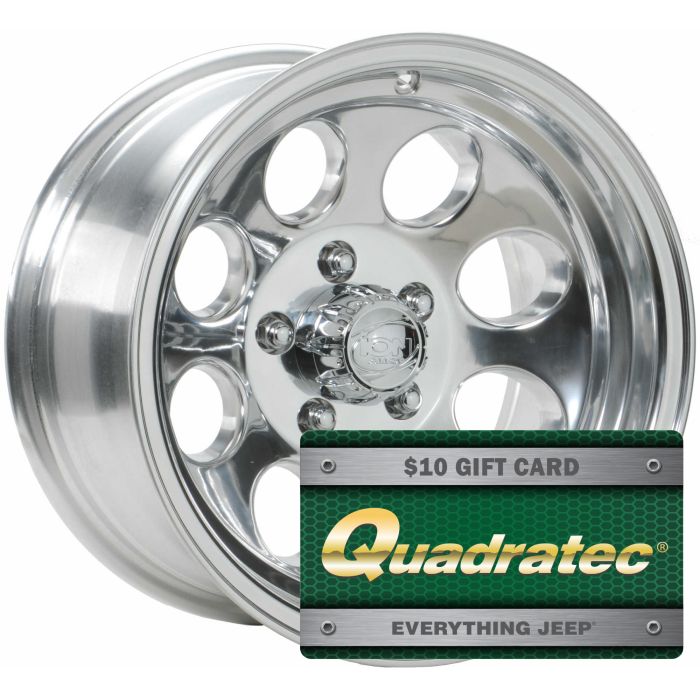 iON  171 Wheel in Polished Finish for 55-86 Jeep CJ