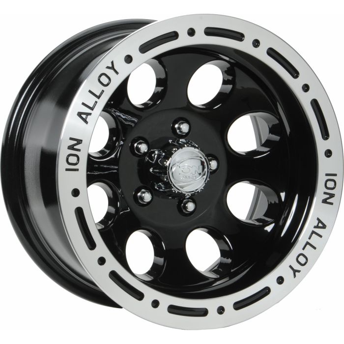 ION TYPE 174 BLACK/MACHINED LIP 16X10 5-114.3 -38MM 83.82MM