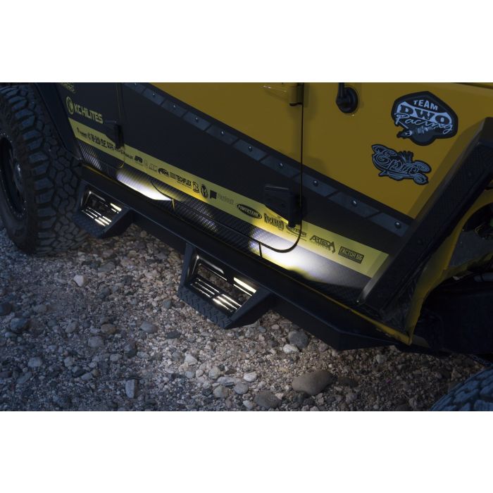 Magnum by Raptor Series RTS46JP RT Steps for 07-18 Jeep Wrangler JK 2-Door