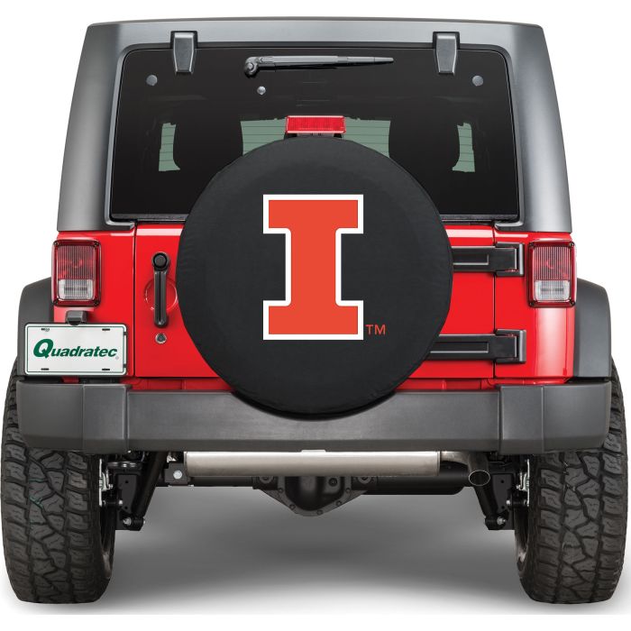 HBS TIRE COVER ILLINOIS 30X10 BLK