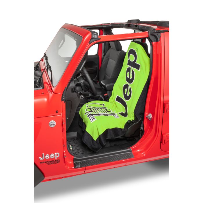 Lime Green Jeep Towel2Go
