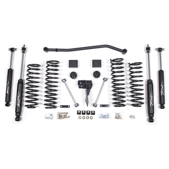 Zone Offroad Products  4" Lift Kit for 07-18 Jeep Wrangler JK