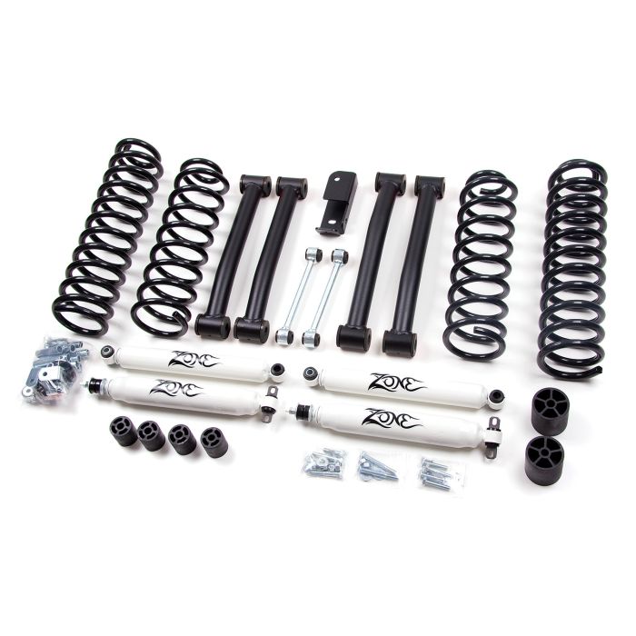 Zone Offroad Products  4" Suspension System for 93-98 Jeep Grand Cherokee ZJ 