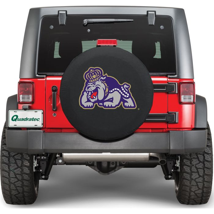 HBS TIRE COVER JAMES MADISON 32X12 BLK