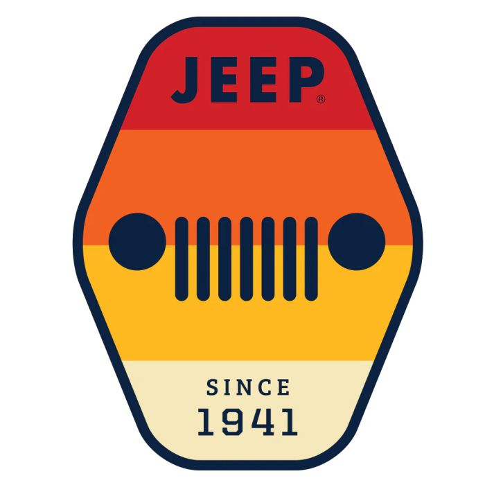 Sticker - Jeep 1941 with Grille Hex
