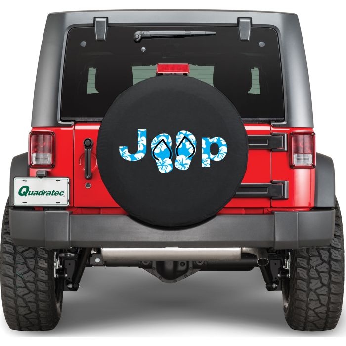 HBS ALOHA SANDALS TIRE COVER 35x12.5 BK